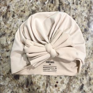 Brand New Bunny Knots Raga (Bow) head wrap- Ivory